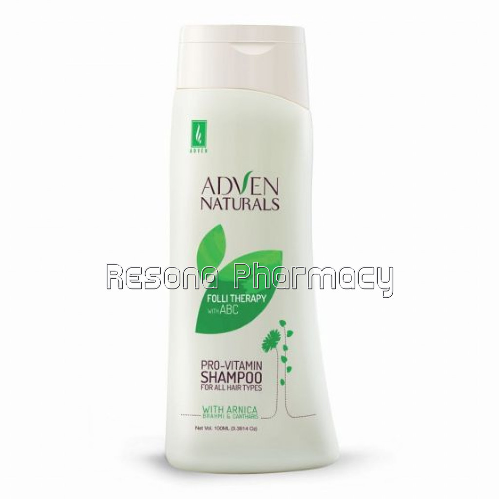Folli Therapy Pro Vitamin Shampoo With Abc (Arnica, Brahmi and Cantharis) 100Ml