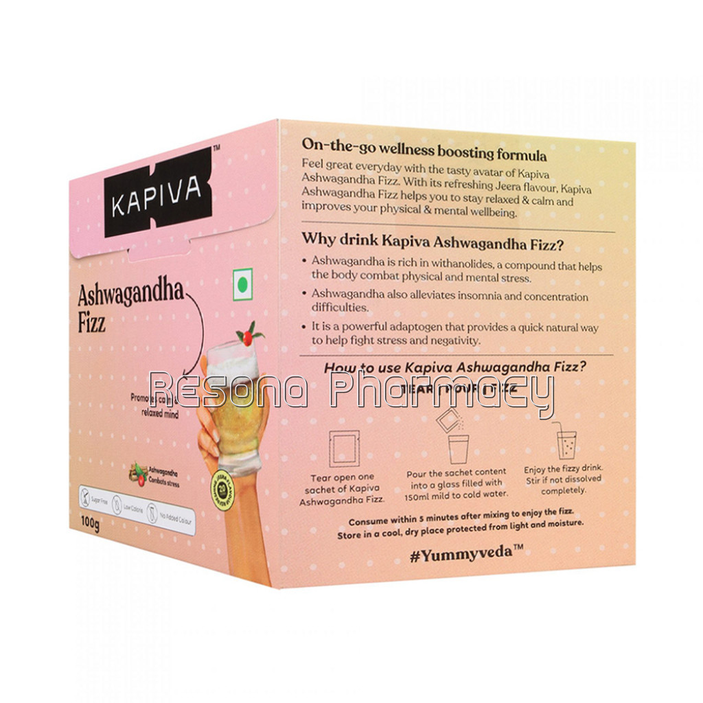 Kapiva Ashwagandha Fizz Effervescent Powder