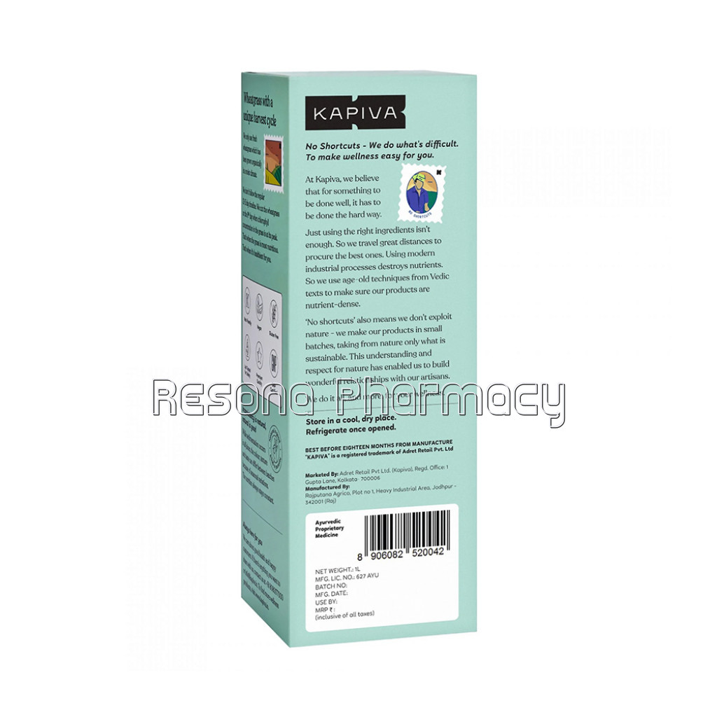 Kapiva Wheat Grass Juice 1 L
