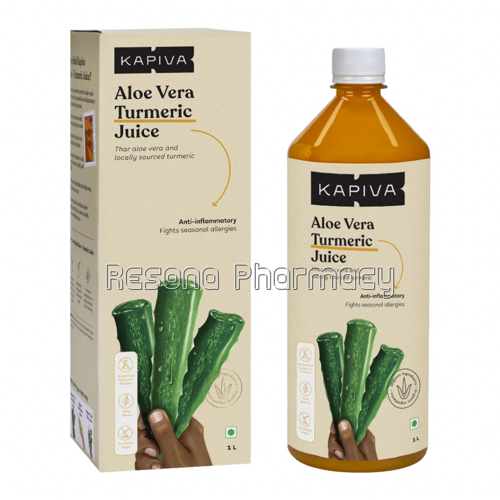 Kapiva Aloe Plus Turmeric Juice 1 L
