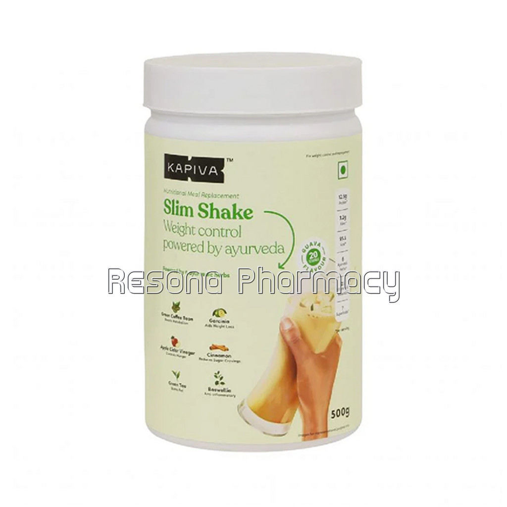 Kapiva Meal Replacement Slim Shake Guava 500G