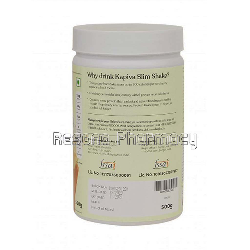 Kapiva Meal Replacement Slim Shake Guava 500G