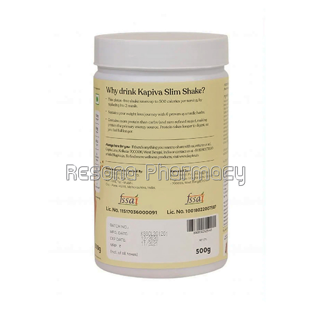 Kapiva Meal Replacement Slim Shake Coffee 500G