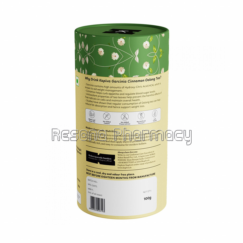 Kapiva Garcinia Cinnamon Oolong Tea 100 Gms