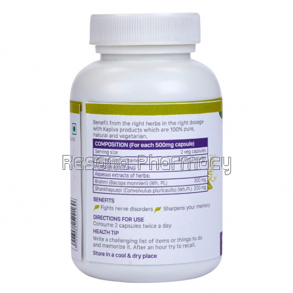 Kapiva Brahmi Plus Memory Capsules