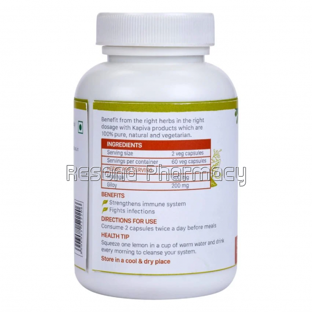 Kapiva Moringa Plus Detox Capsules