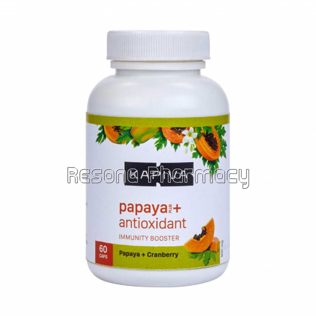 Kapiva Papaya Plus Anti Oxidant Capsules