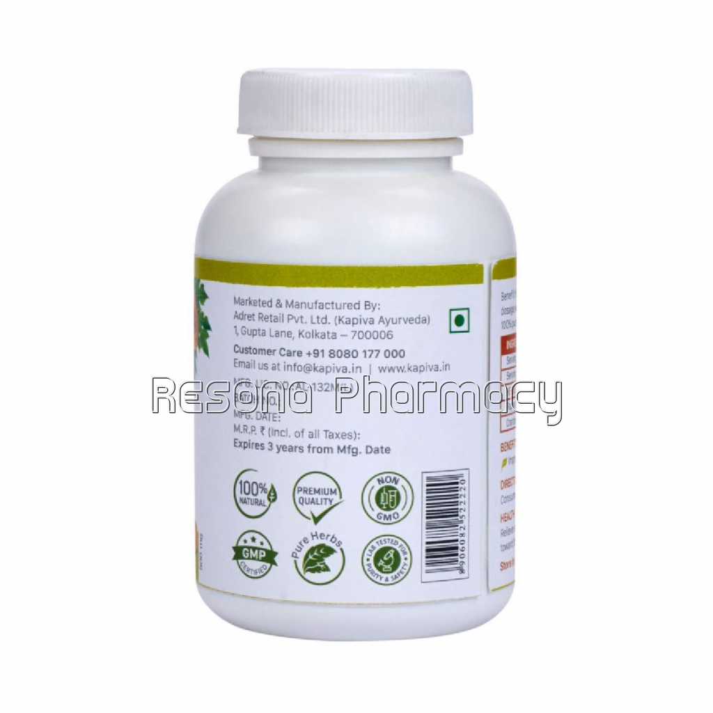 Kapiva Papaya Plus Anti Oxidant Capsules