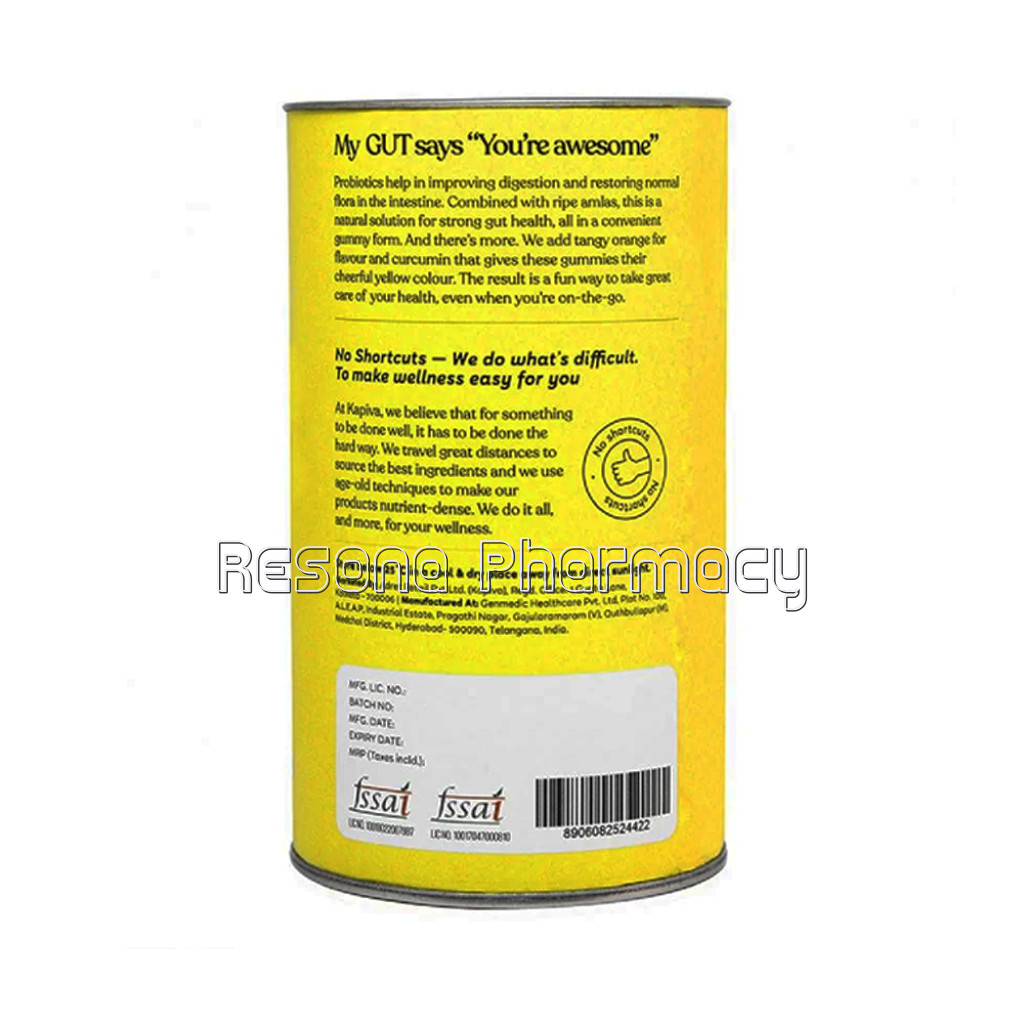 Kapiva Probiotic With Amla Gummies 60 Gummies
