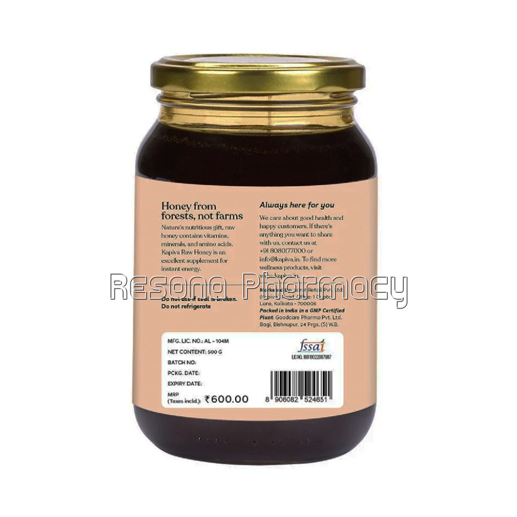 Kapiva Raw Honey (Madhu) 500 Grams
