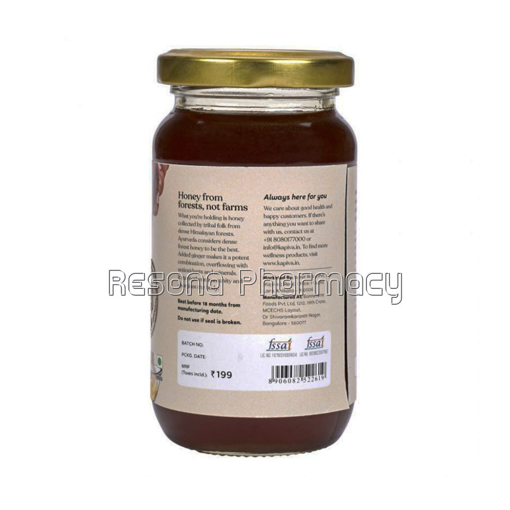 Kapiva Ginger Burst Honey 250 Grams