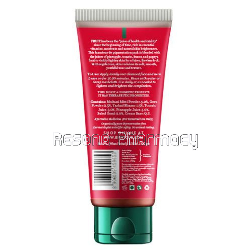 Bio Fruit Depigmentation Face Pack 100 Ml