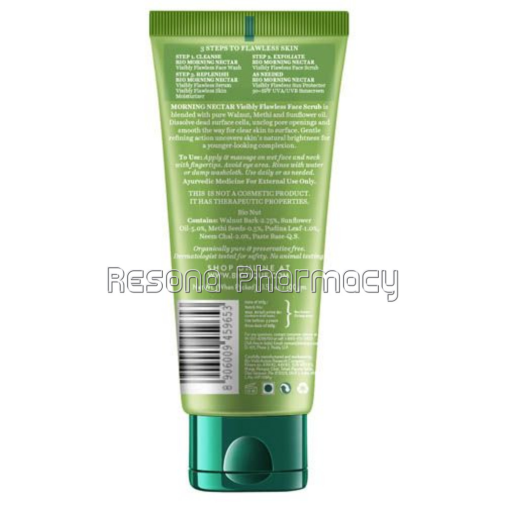 Bio Morning Nectar Visibly Flawless Face Scrub 100 Gm