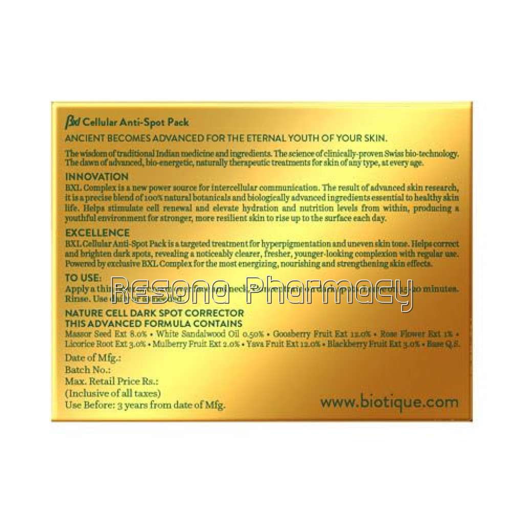 Bio Bxl Lightening Pack 50Gm