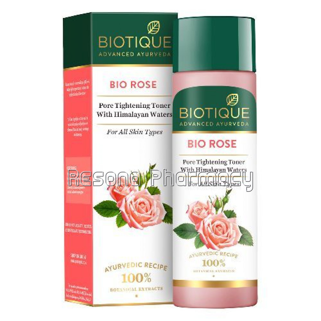 Bio Rose Pore Tightening Toner With Himalayan Waters 120Ml