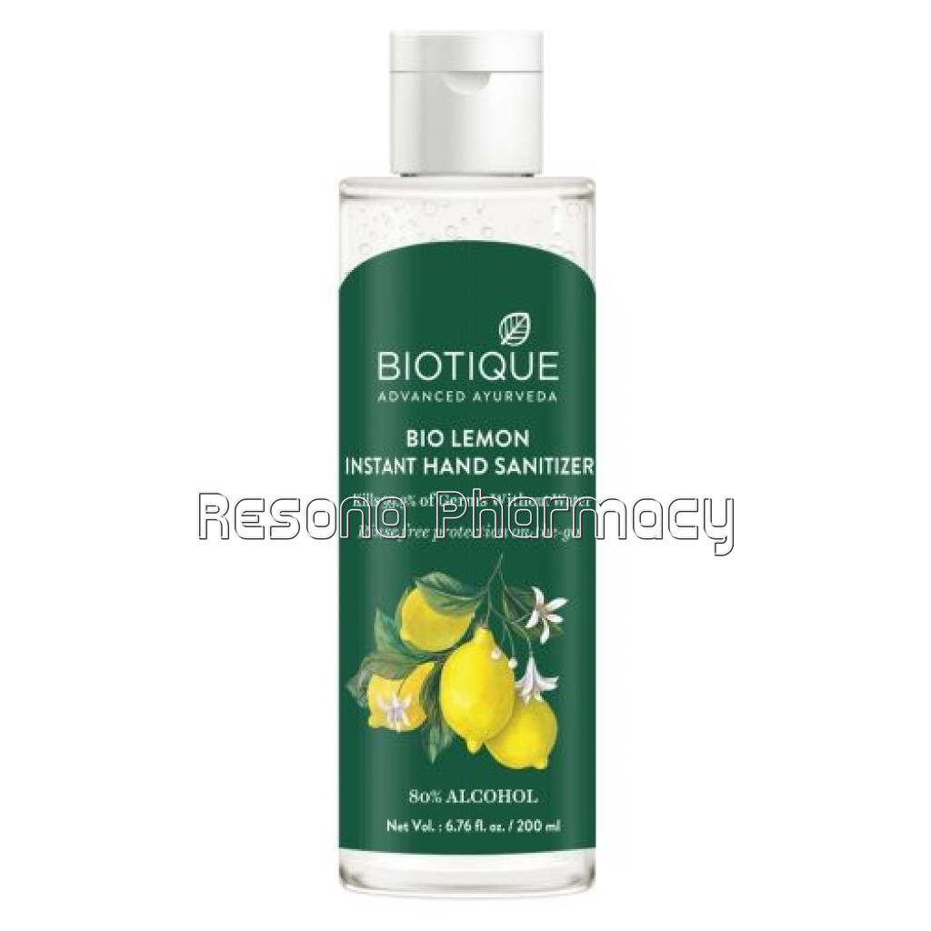 Bio Lemon Instant Hand Sanitizer 200Ml