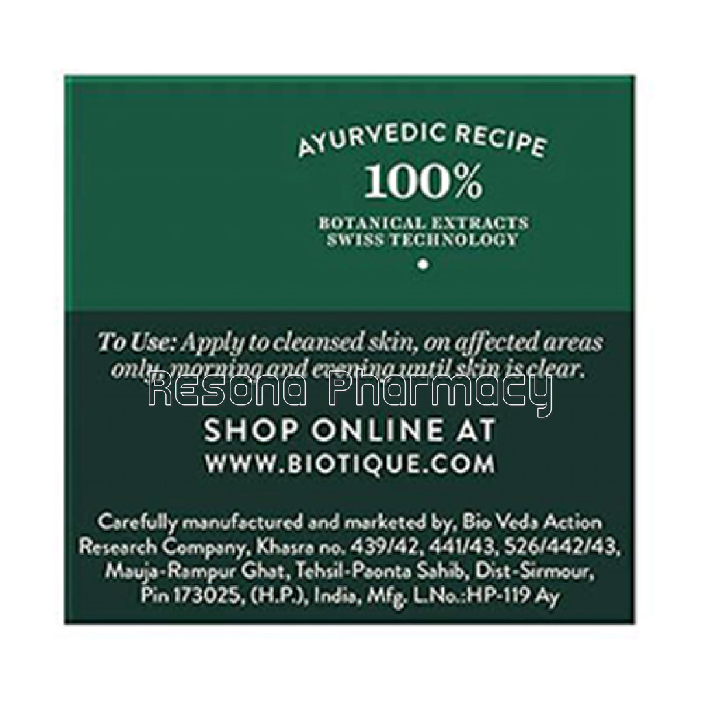 Bio Winter Green Anti Acne Cream 15Gm