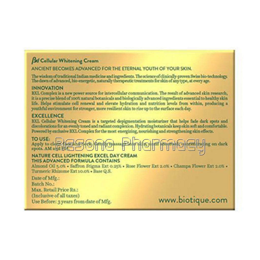 Bio Bxl Whitening Cream 50Gm