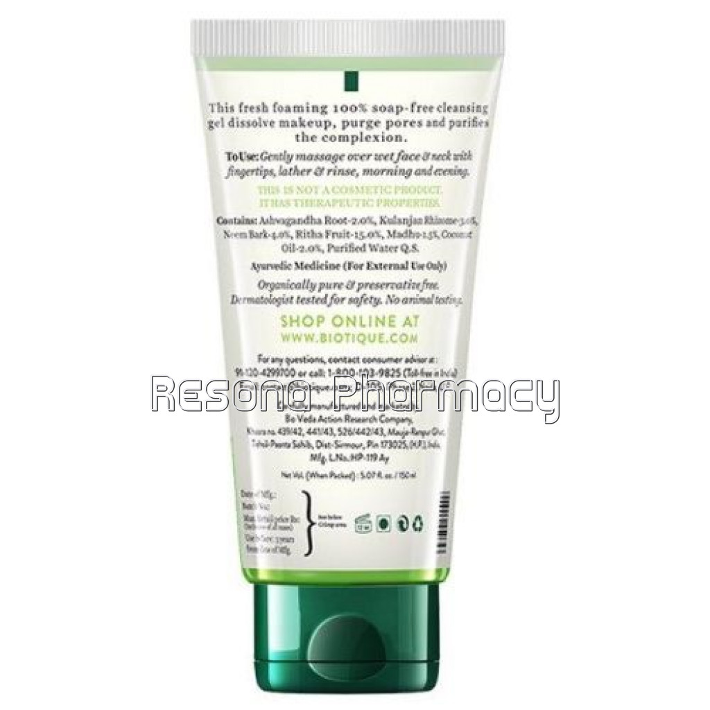Bio Neem Purifying Face Wash 150Ml