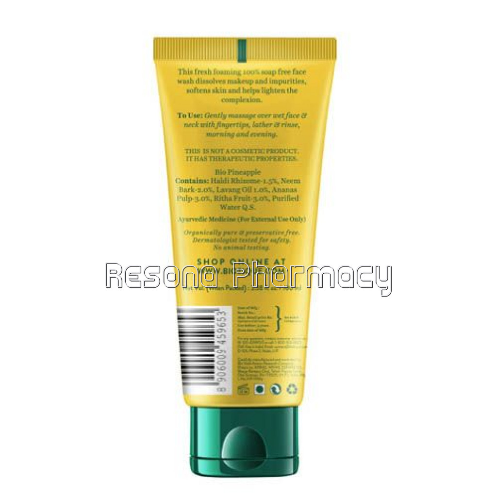 Bio Pineapple Oil Balancing Face Wash 100Ml
