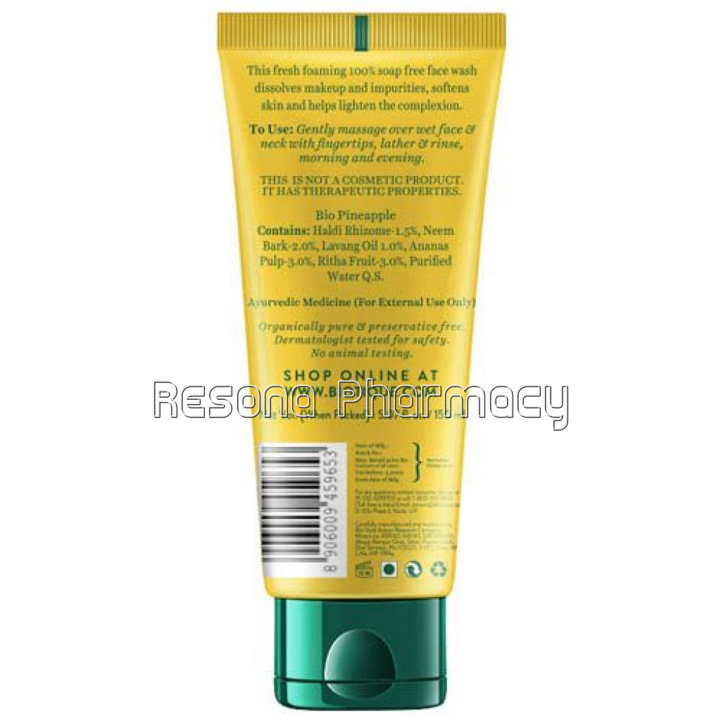 Bio Pineapple Oil Balancing Face Wash 150Ml