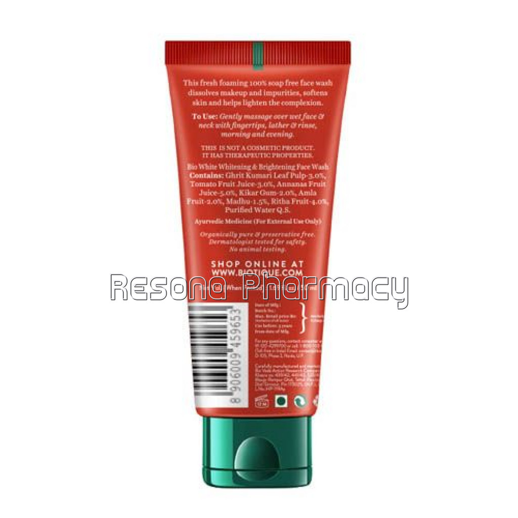Bio White Whitening Face Wash 50Ml