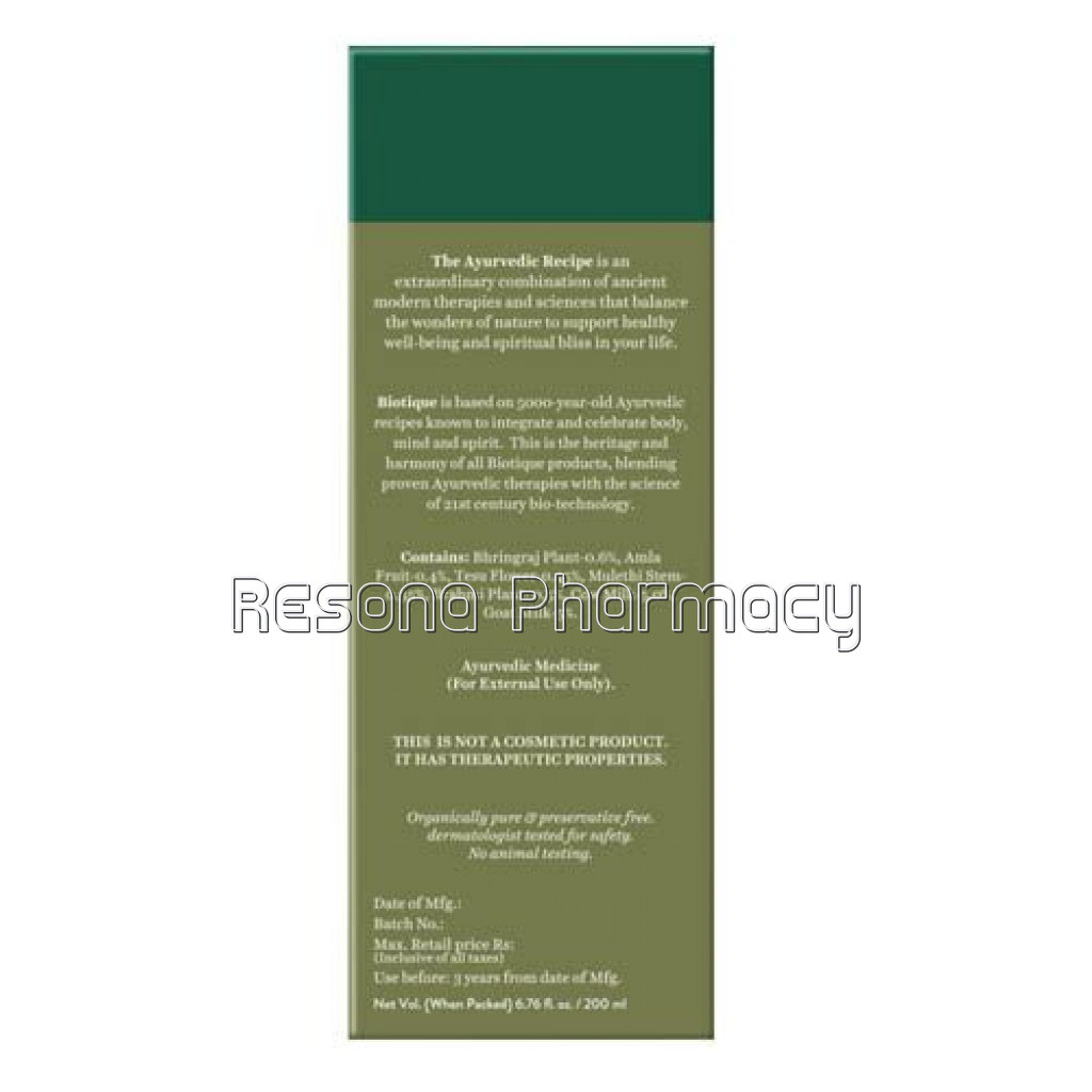 Bio Bhringraj Therapeutic Hair Oil 200Ml