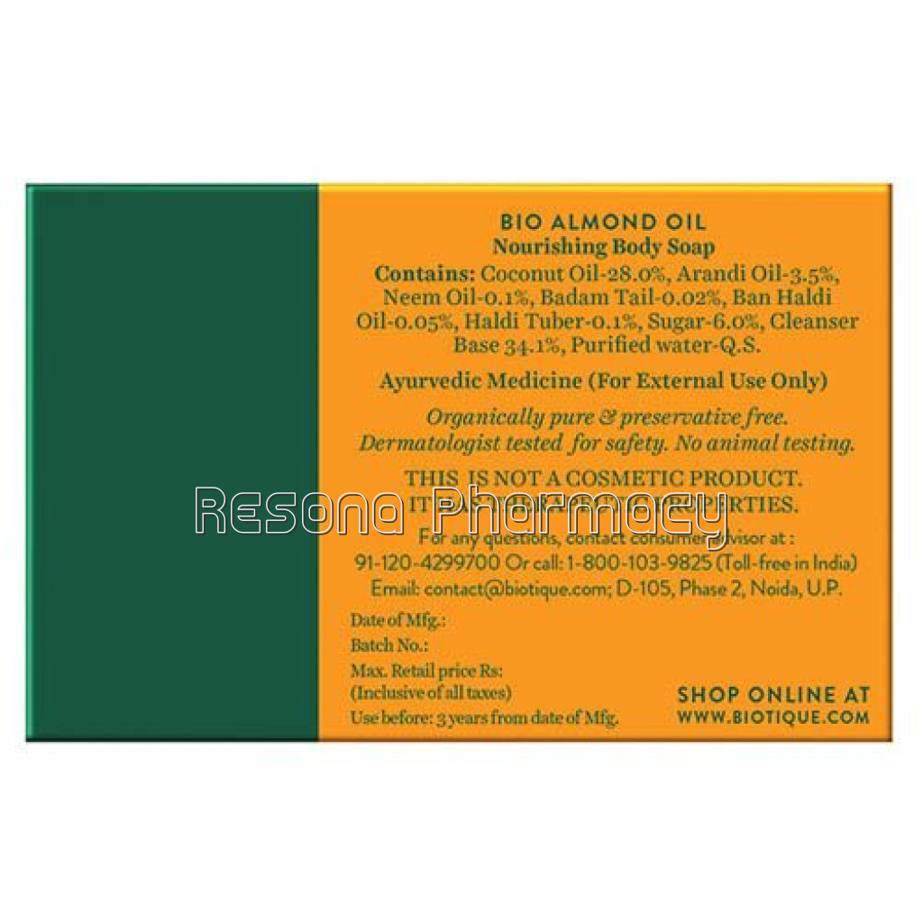 Bio Almond Oil Body Cleanser 75Gm
