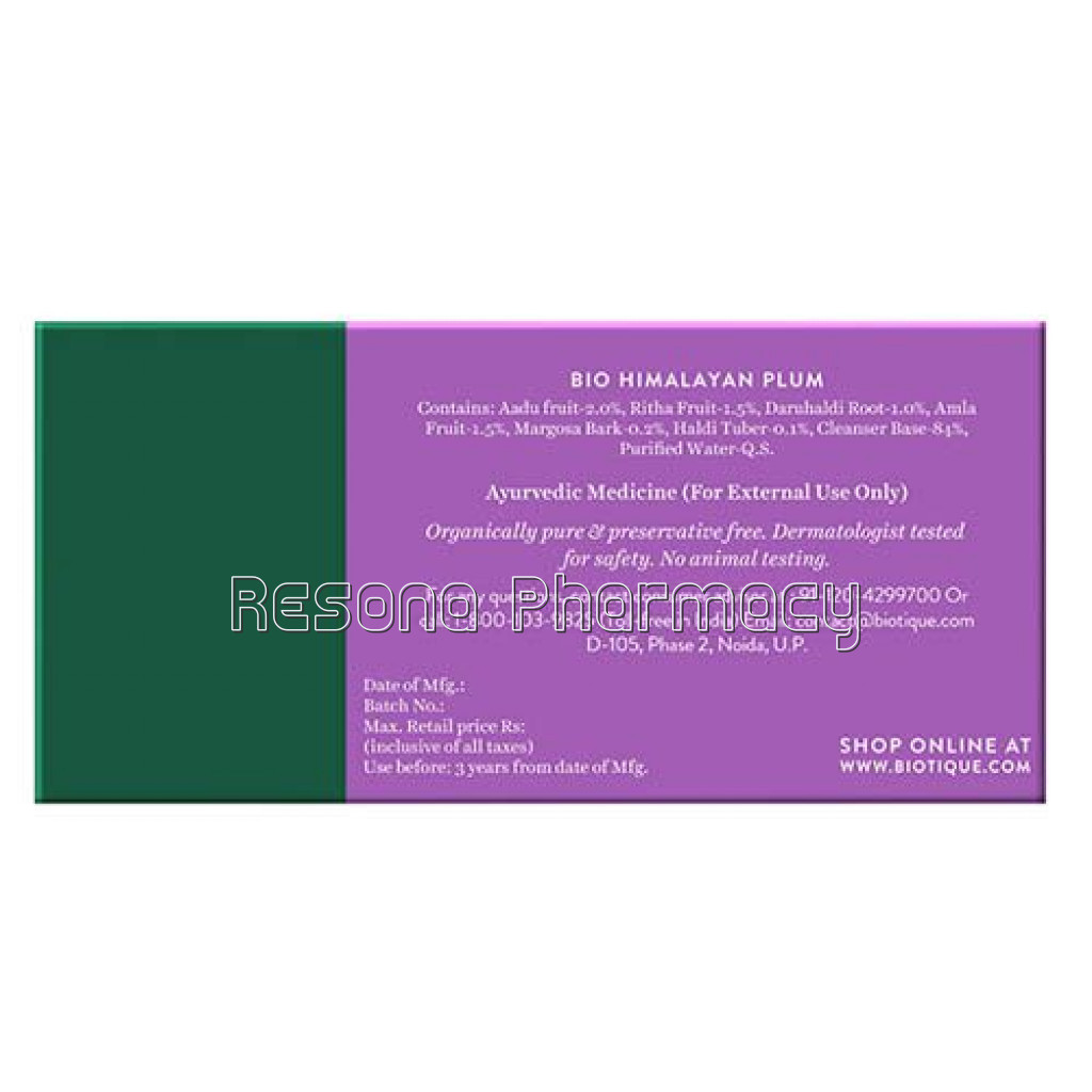 Bio Himalayan Plum Body Cleanser 150Gm