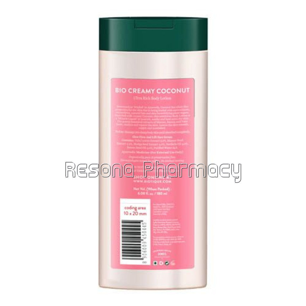 Bio Creamy Coconut Lotion 180Ml