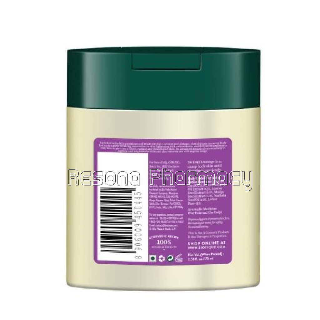 Bio White Orchid Skin Whitening Body Lotion 75 Ml