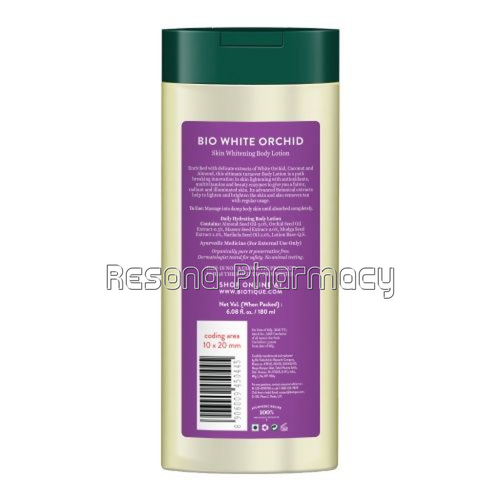 Bio White Orchid Skin Whitening Body Lotion 180 Ml
