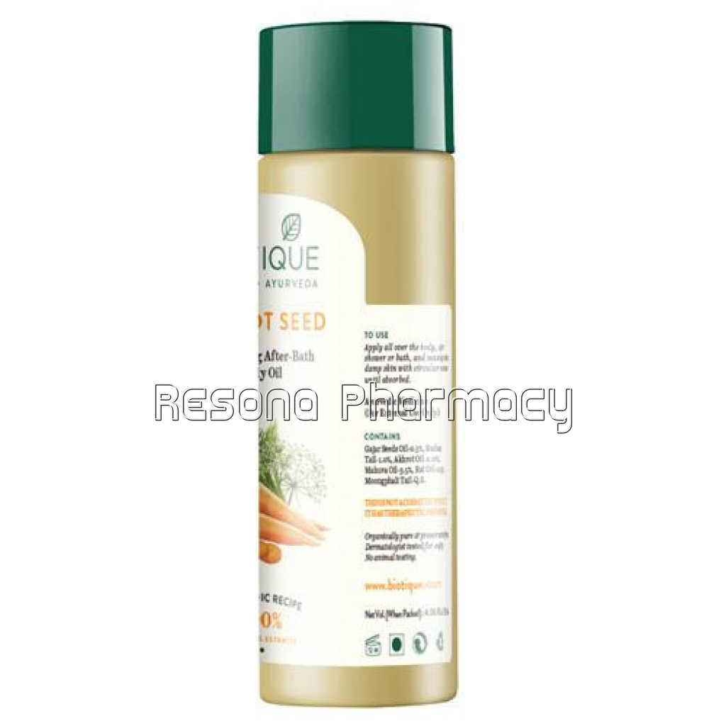 Bio Carrot Seed After Bath Body Oil 120Ml
