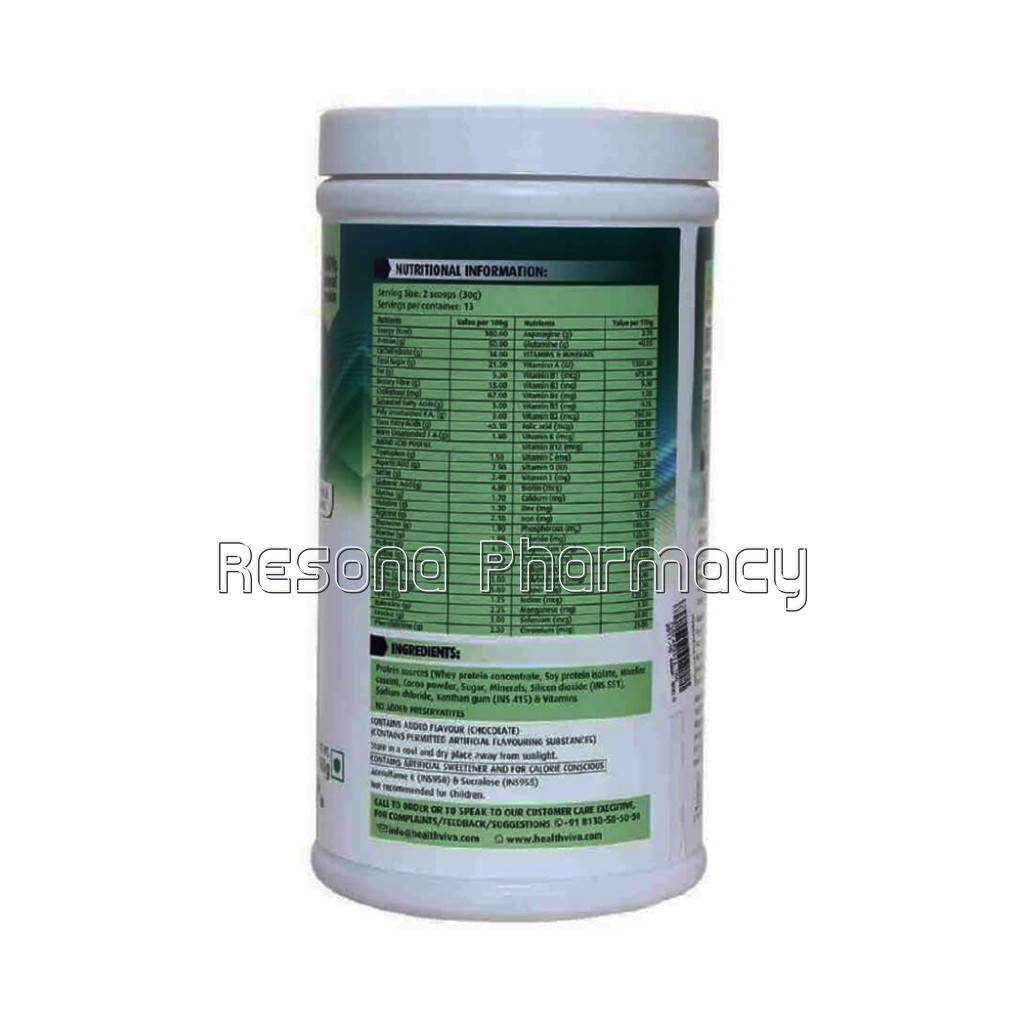 Healthviva All Plant and Milk Protein, 0.88 Lb Chocolate