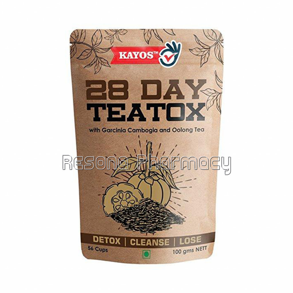 Kayos 28 Day Teatox With Garcinia Cambogia And Oolong Tea (100 Gms)