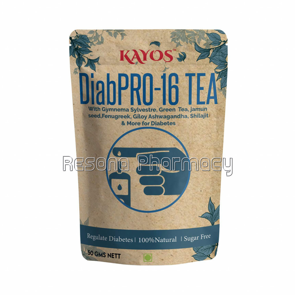 Kayos Tea For Diabetes   Anti Diabetic Tea With Gymnema Sylvestre and Green Tea To Regulate Blood Sugar   50G