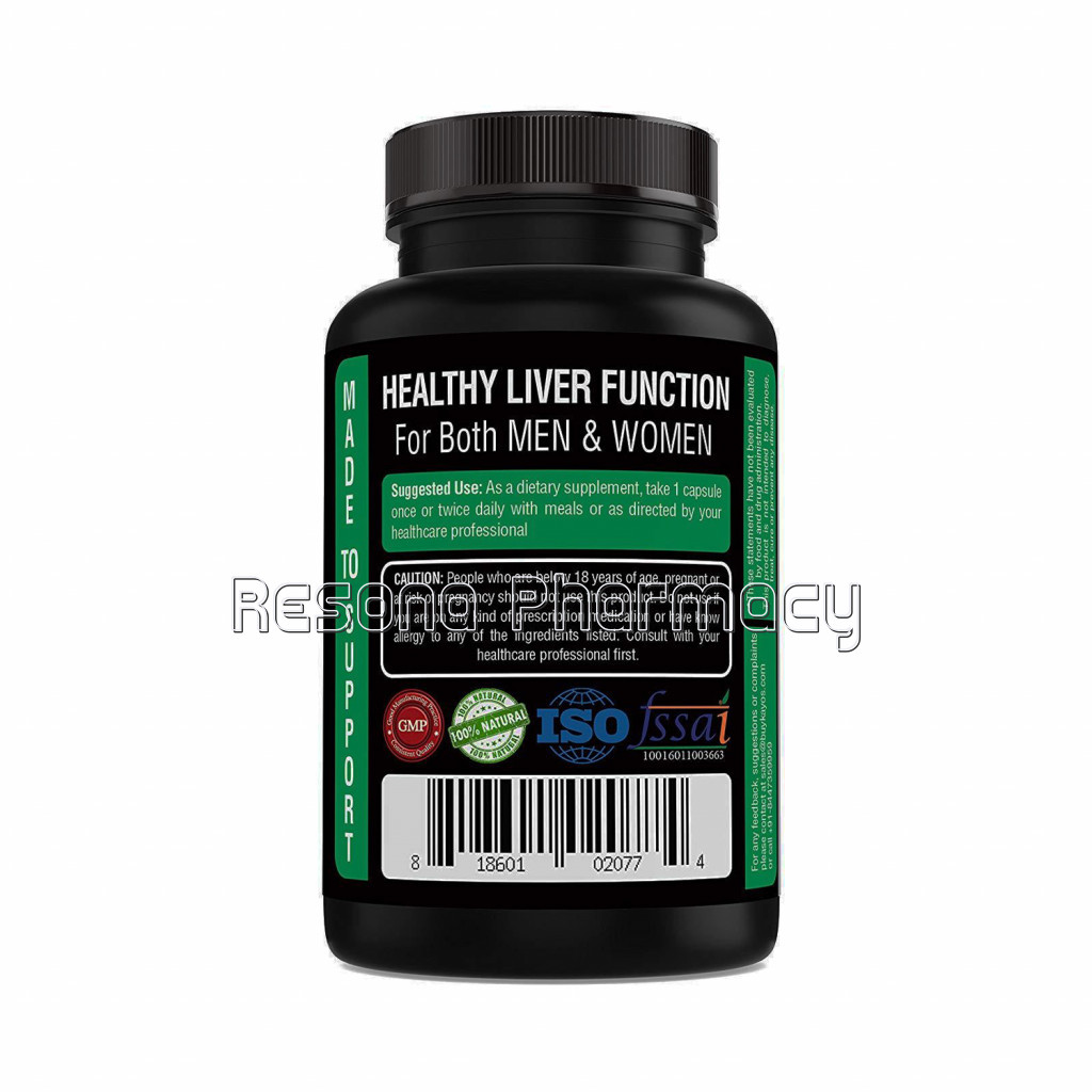 Kayos Naturals Milk Thistle Silymarin With Dandelion And Turmeric For Liver Support 500Mg
