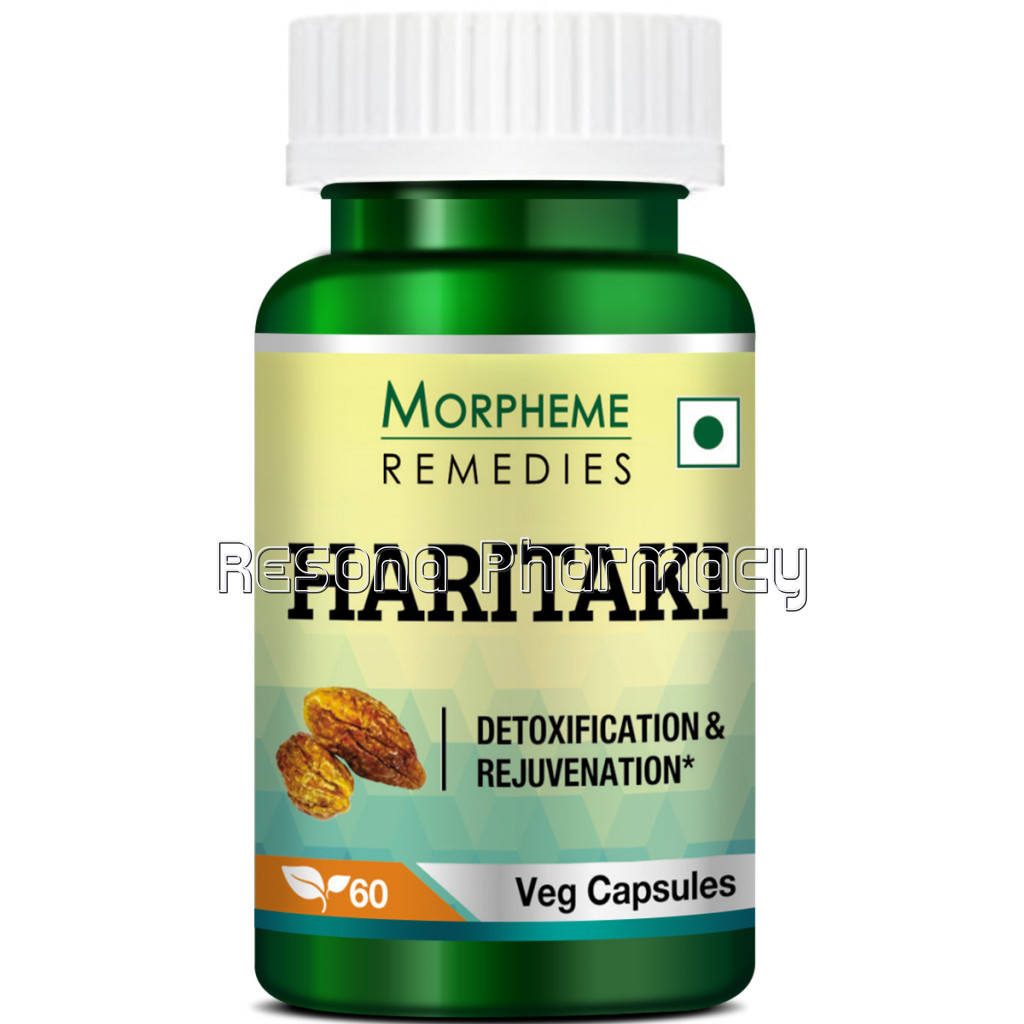 Haritaki 500 Mg – 60 Veg Capsules