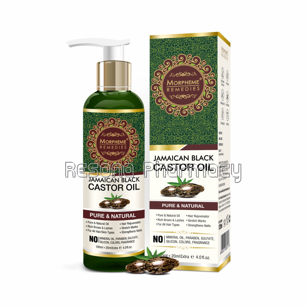 Jamaican Organic Black Castor Pure Oil 120Ml