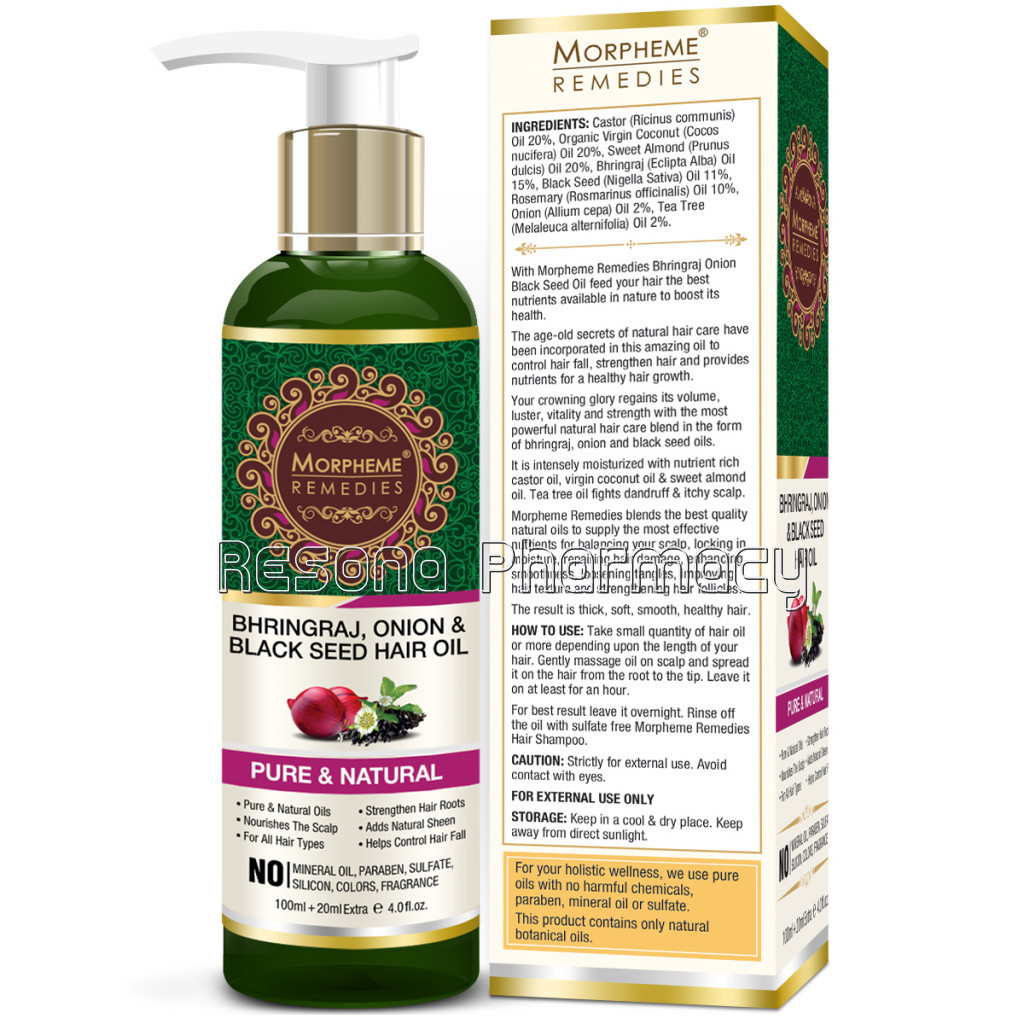 Bhringraj, Onion and Black Seed Hair Oil 120Ml