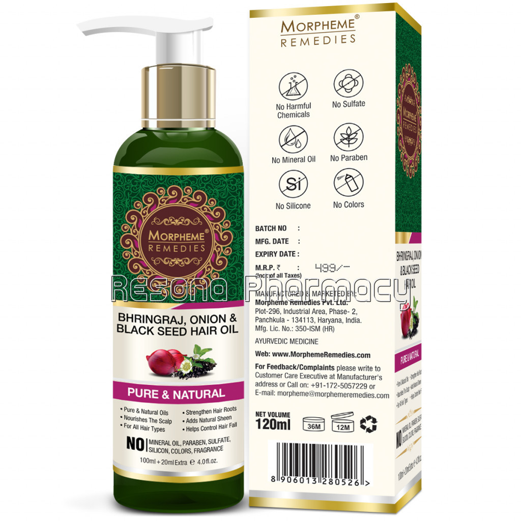 Bhringraj, Onion and Black Seed Hair Oil 200Ml