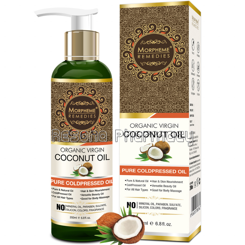 Pure Coldpressed Organic Virgin Coconut Oil 200Ml