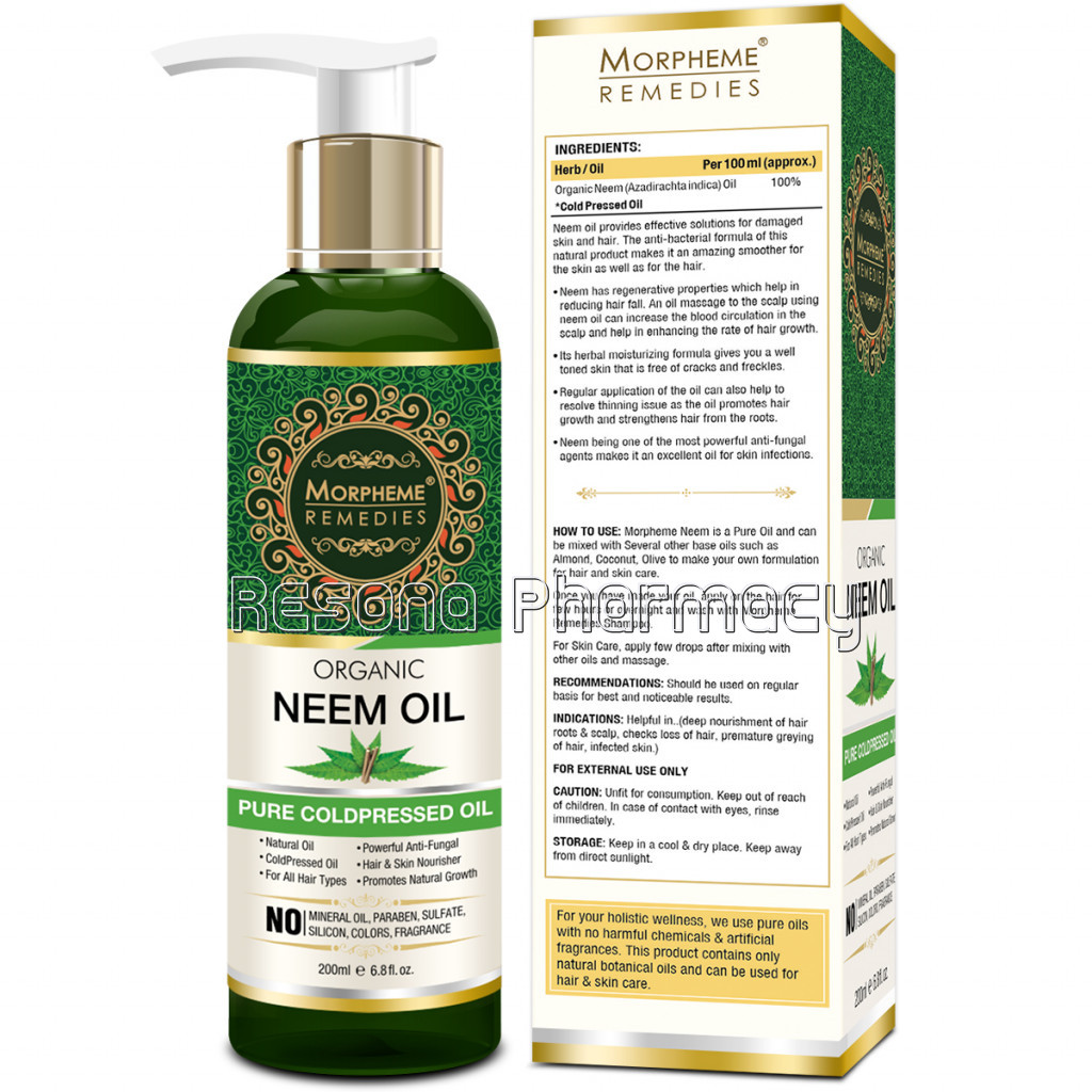 Pure Coldpressed Organic Neem Oil 120Ml