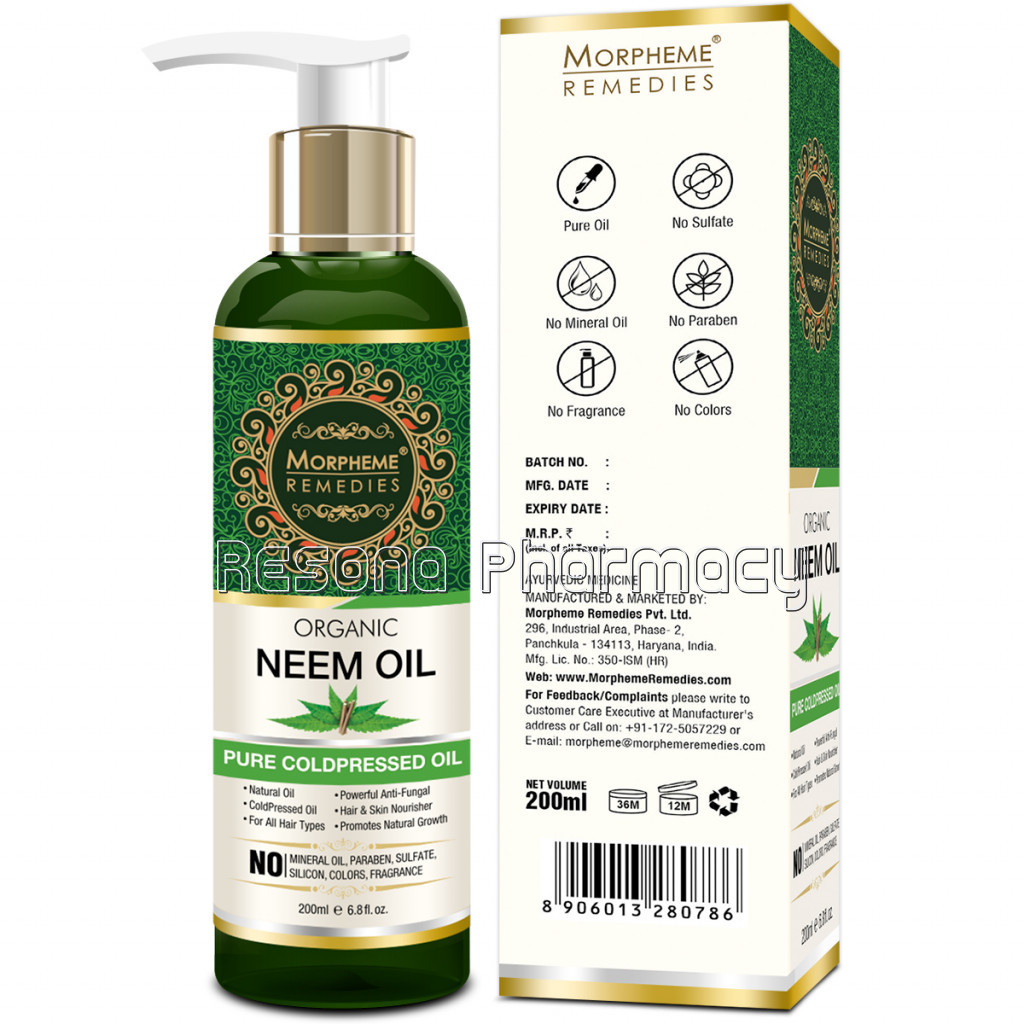 Pure Coldpressed Organic Neem Oil 120Ml