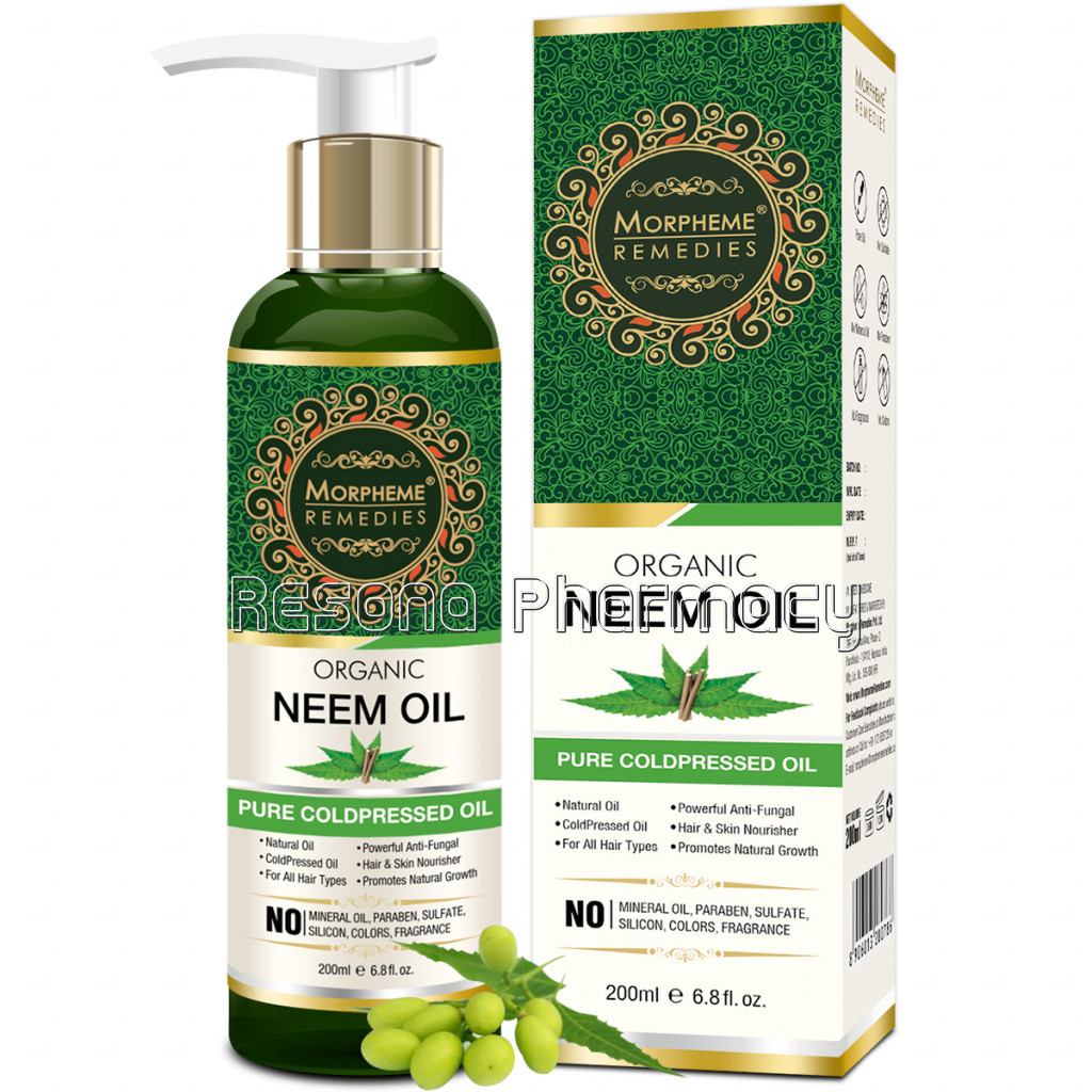 Pure Coldpressed Organic Neem Oil 200Ml