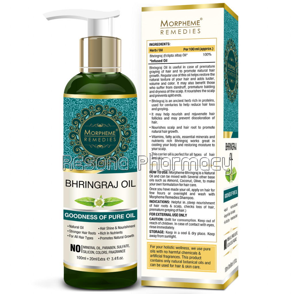 Pure Bhringraj Oil (No Mineral Oil and No Paraben)120Ml