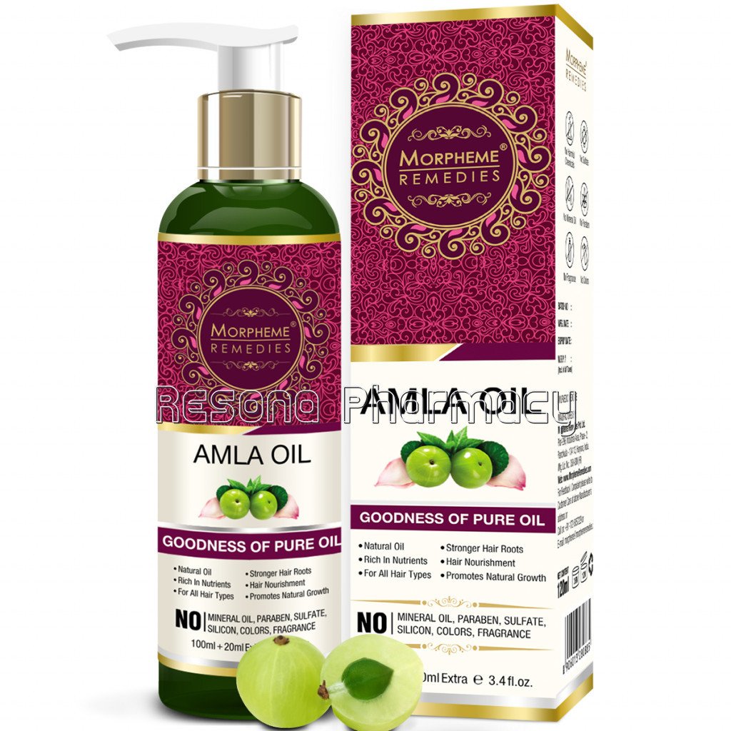 Pure Amla Oil (No Mineral Oil, Paraben) 120Ml