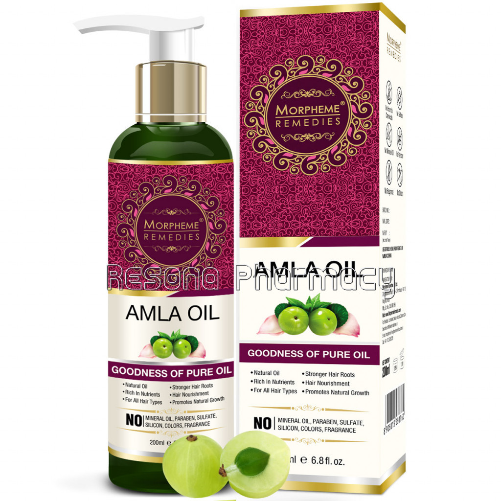 Pure Amla Oil (No Mineral Oil, Paraben) 200Ml