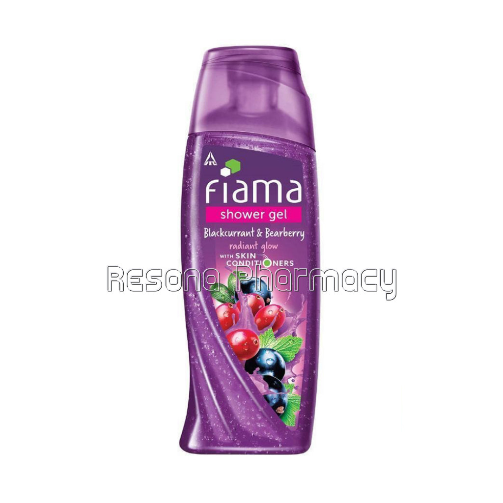 Fiama Shower Gel Blackcurrant and Bearberry With Skin Conditioners For Radiant Glow 250Ml