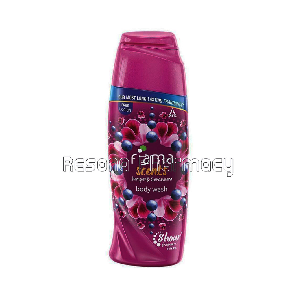 Fiama Scents Body Wash Juniper and Geranium 100Ml With Loofah Free